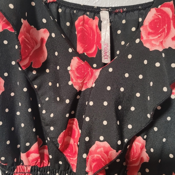 A'GACI Floral Strap Tank Top - Picture 5 of 6